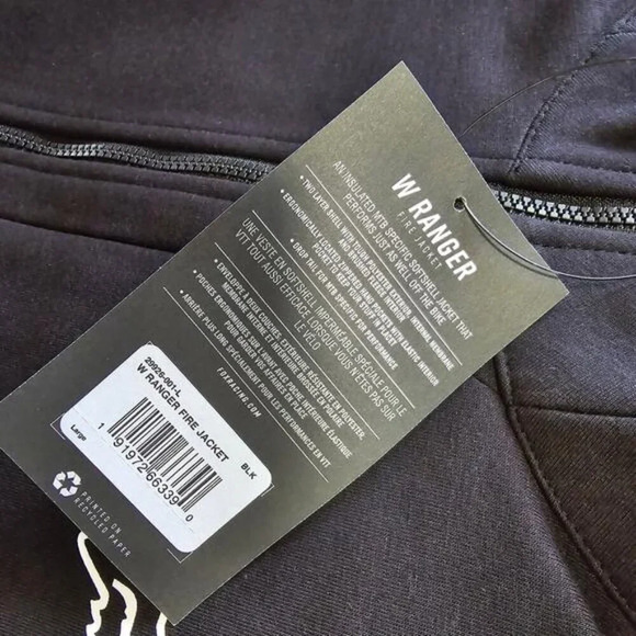 Fox Racing Ranger Fire Jacket in Black - Size Large - Picture 9 of 10